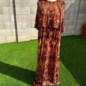 NWT Fever sleeveless maxi dress. Brand New!!